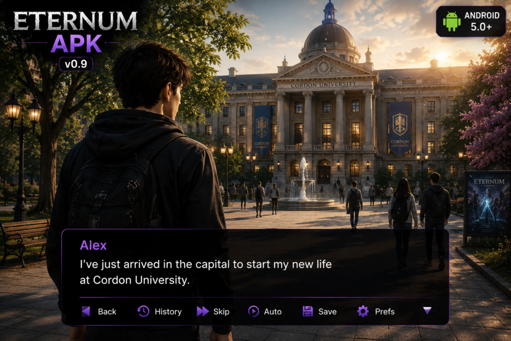Eternum APK Cordon University Gameplay