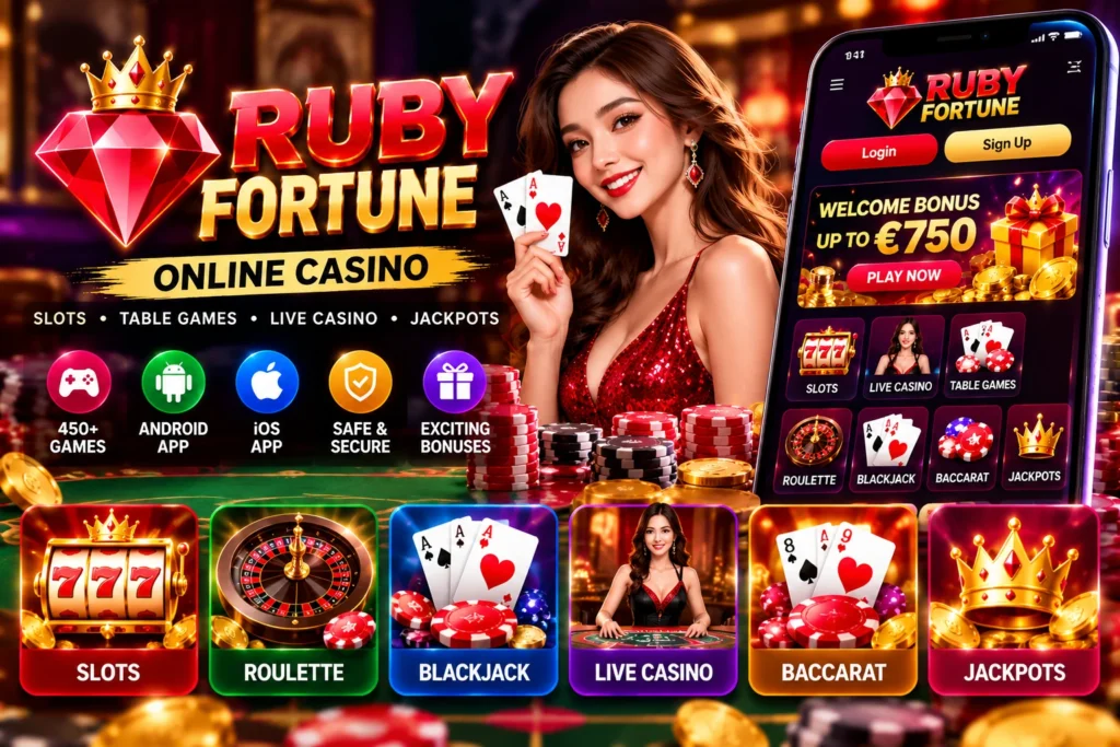 Ruby Fortune Casino App Latest Version