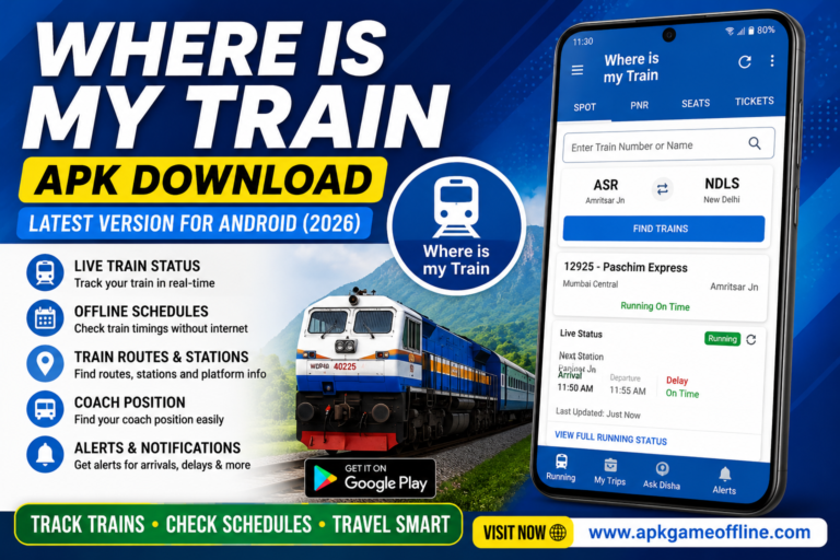 Where is my Train APK