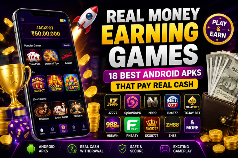 Real Money Earning Games