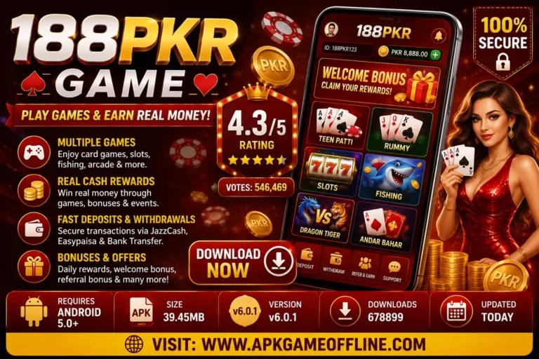 188PKR Game APK Download