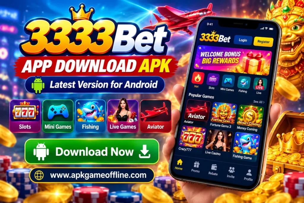 3333Bet App Download APK Details